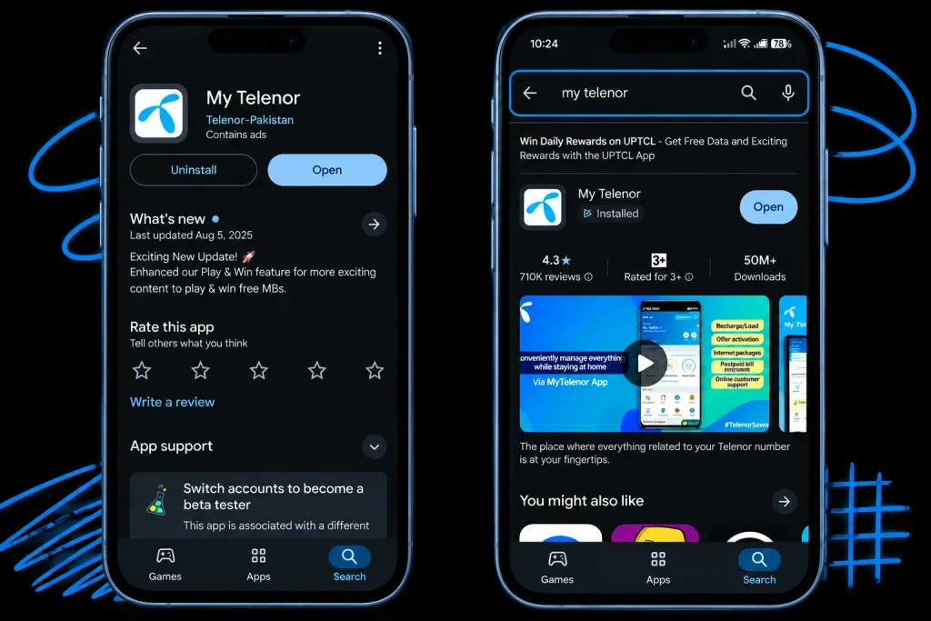 How to Download the My Telenor App